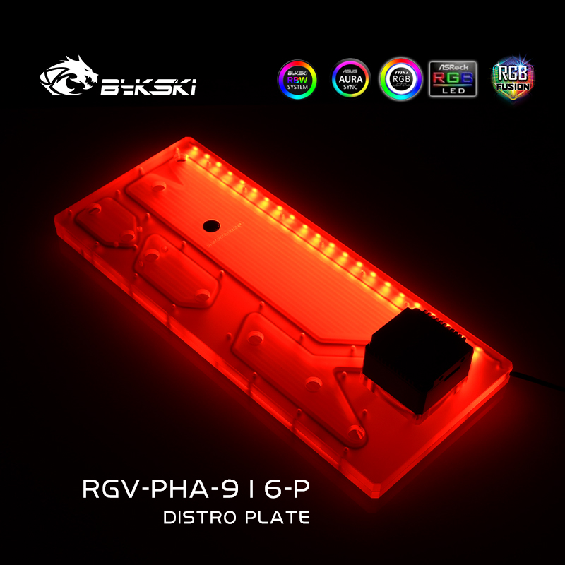 Bykski RGV-PHA-916-P Акриловая – обзор и цена Distro Plate Ddc Pump Combo