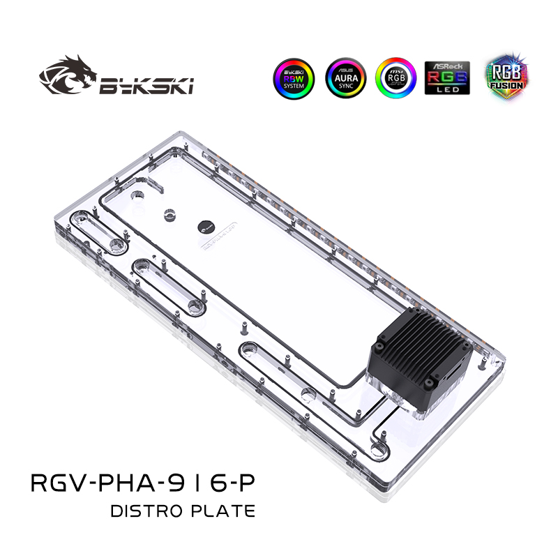 Bykski RGV-PHA-916-P Акриловая – обзор и цена Distro Plate Ddc Pump Combo